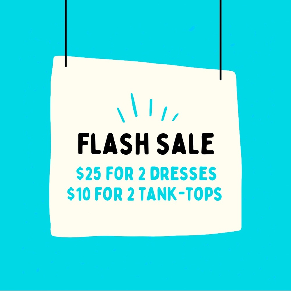 Flash sale!